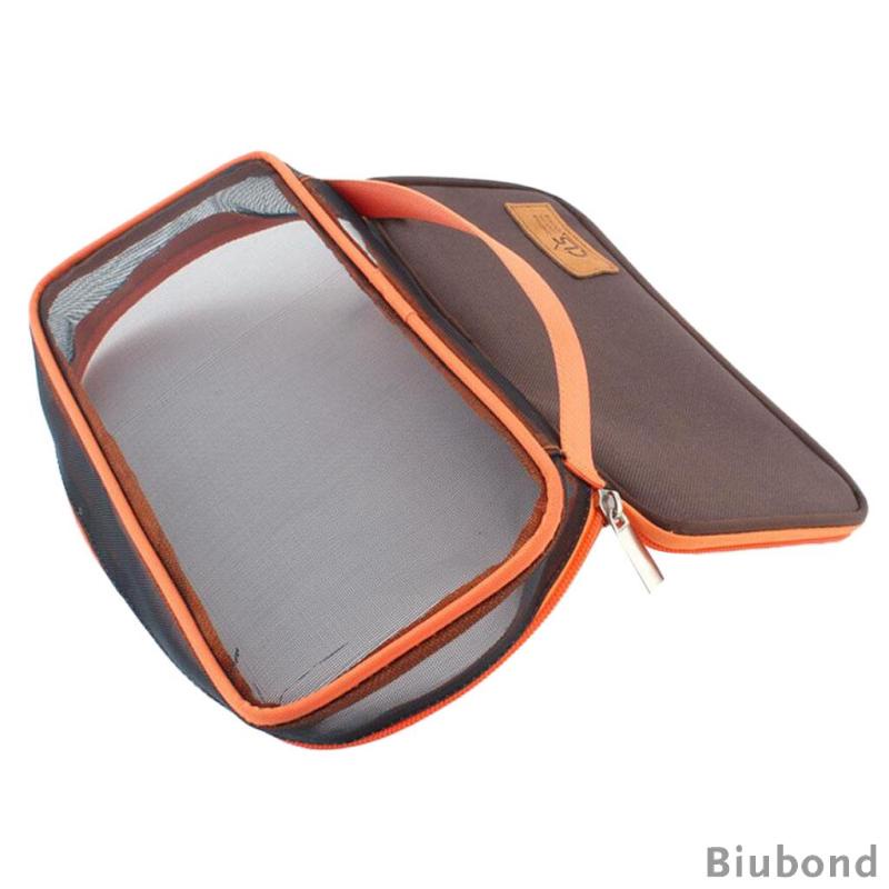 biubond-กระเป๋าเก็บช้อนส้อม-แบบพกพา-สีน้ําตาล-สีส้ม-สําหรับตั้งแคมป์-ปิกนิก