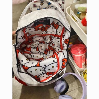 2023 new HelloKitty joint name Nova tide brand backpack boys and girls cute light backpack schoolbag students
