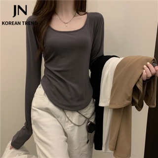 JN Studio  เสื้อผ้าผู้ญิง แขนยาว เสื้อฮู้ด คลุมหญิง สไตล์เกาหลี แฟชั่น  สวย Beautiful พิเศษ High quality A29J29Q 36Z230909