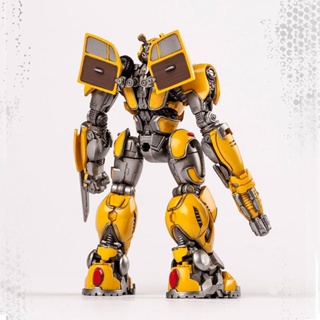 [New] 5D model quality version Bumblebee movie version beetle trumpeter 08100 glue-free color separation movable assembly 4CWE