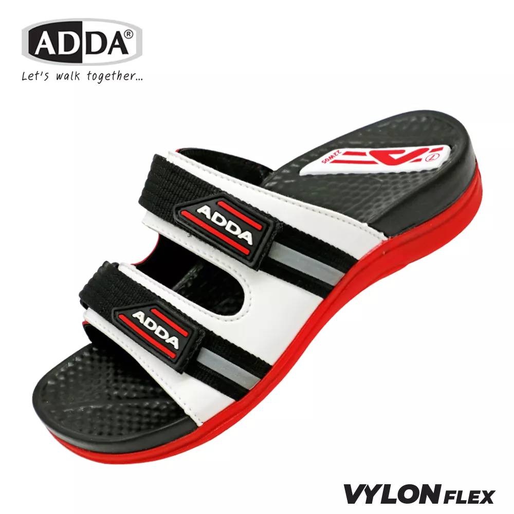 แอดด้า-vylon-flex-adda-รองเท้าแตะ-รองเท้าลำลอง-แบบสวม-รุ่น-22w05m-ไซส์-6-11