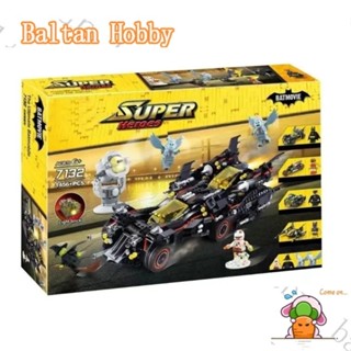 Baltan toy BH1 ของเล่นตัวต่อ รูปซูเปอร์ฮีโร่ แบทแมน ภาพยนตร์ 70917 07077 10740 87045 ES1