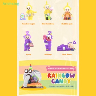 &lt;Arichsing&gt; Teletubbies Fantasy Candy World Series Mystery Box Blind Box Cute Action Figurine ของเล่นสําหรับเด็กลดราคา