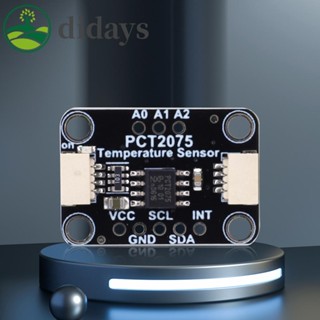 โมดูลเซนเซอร์อุณหภูมิ DC 3-5V PCT2075 สําหรับบอร์ดกีวิก STEMMA QT [Didays.th]