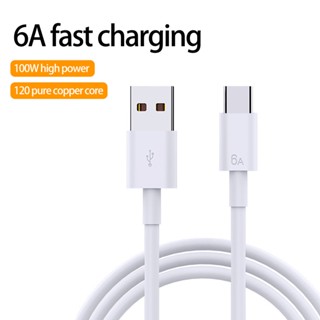 Ayg- สายเคเบิลข้อมูล USB Type-C 12V 6A 1 เมตร ความตึงสูง ป้องกันการคดเคี้ยว