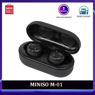 Miniso m-01 ชุดหูฟังบลูทูธไร้สาย IPX7 กันน้ํา แบบสร้างสรรค์