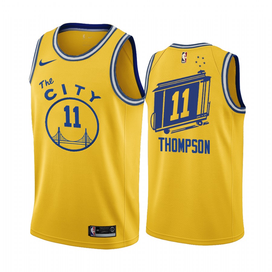 golden-state-warriors-jersey-11-klay-thompson-เสื้อบาสเก็ตบอลสีดำของผู้ชายสั้น-เสื้อยืดกีฬา-01