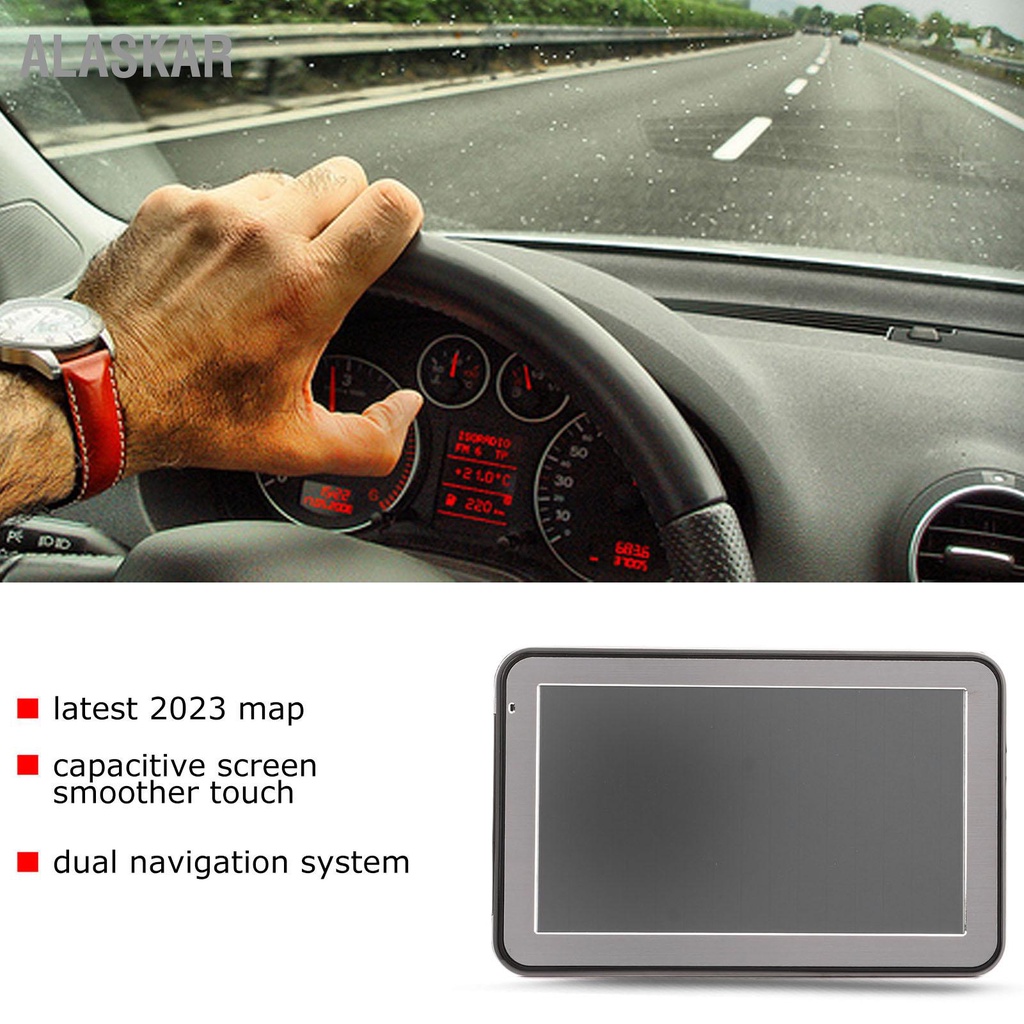 alaskar-5in-car-navigator-หน้าจอสัมผัสแบบ-capacitive-แบบพกพา-8gb-rom-256m-ram-fm-gps-เครื่องเล่นเสียงแบบชาร์จไฟแผนที่ยุโรป