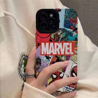 Spider-Man Phone Case For Iphone13/12Promax Apple 11 Phone Case XR Drop-Resistant Xsmax Straight Edge 7/8plu All-Inclusive