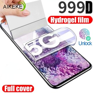 ฟิล์มไฮโดรเจลนิ่ม กันรอยหน้าจอ สําหรับ Samsung Galaxy A33 A32 A31 A22 A21s A12 A02s A70 A70s A60 A50 A50s A30s A30 A20 A11 2 ชิ้น