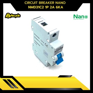 CIRCUIT BREAKER NANO NMD31C2 1P 2A 6ka