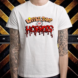 【hot sale】เสื้อยืด พิมพ์ลายหนังสยองขวัญ Super Idol Little Shop Of Horrors สไตล์พังก์