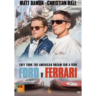 หนัง DVD ออก ใหม่ Ford v Ferrari ใหญ่ชนยักษ์ ซิ่งทะลุไมล์ (2019) (เสียง ไทยมาสเตอร์/อังกฤษ ซับ ไทย/อังกฤษ) DVD ดีวีดี หน