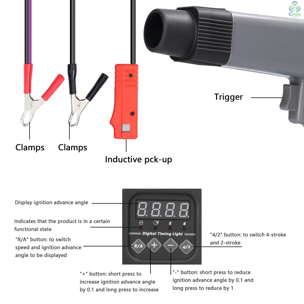 มาใหม่-โคมไฟดิจิทัล-12v-จับเวลาอัตโนมัติ-หน้าจอดิจิทัล-สําหรับรถยนต์-รถจักรยานยนต์-19