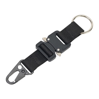 Gift Multifunction Accessories Heavy Duty Outdoor Equipment Metal Buckle EDC Gear Clips Mountaineering Keychain