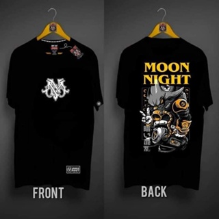 MOON NIGHT - Fashion naka print na Tshirt Cotton unisex tee size tops 2022 New T Shirts