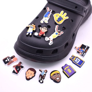 Lakers Jibitz Nba จี้การ์ตูน Bryant Basketball Jibits Croc Charm Pin Kobe Jibbits เครื่องประดับสําหรับผู้หญิง