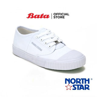 ฺBata บาจา by North Star รองเท้านักเรียน รองเท้าผ้าใบนักเรียน แบบผูกเชือก สำหรับเด็กผู้ชาย รุ่น North Star 3291613
