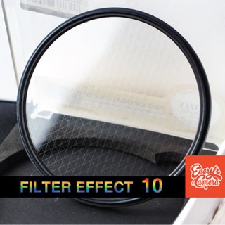 Filter effect 10 star filter แถม step up ring Filter effect prism lens ฟิวเตอร์เอฟเฟค