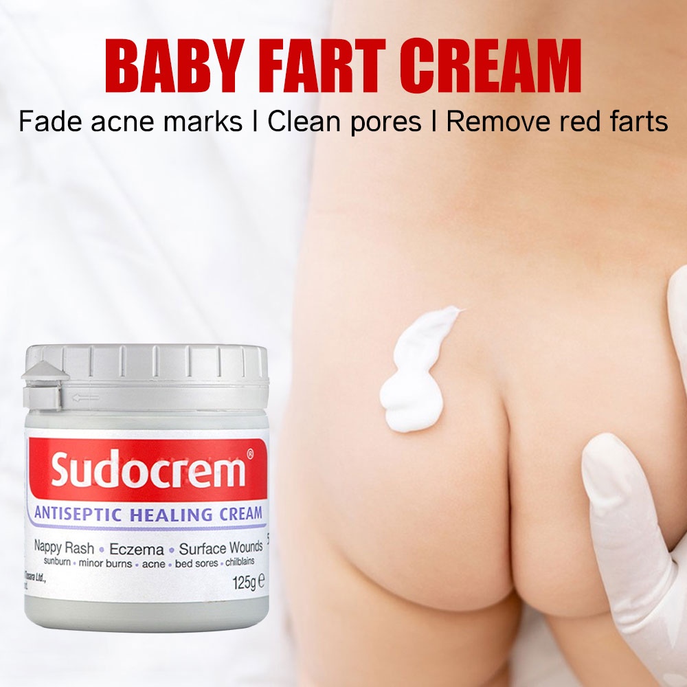 พร้อมส่ง-sudocrem-ของแท้-100-sudocream-ซูโดเครม-ซูโดครีม-ครีมทาก้นเด็ก-125-g