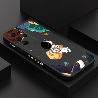 เคสโทรศัพท์มือถือ กันกระแทก ลายการ์ตูนนักบินอวกาศ ดวงจันทร์อวกาศ สําหรับ Samsung Galaxy S23 S22 Ultra S21 Plus Note 20 Ultra