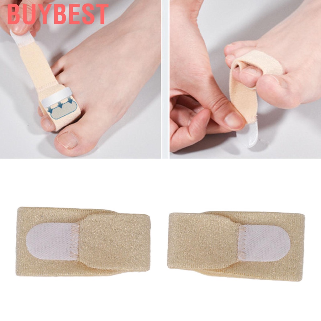 buybest-2pcs-hammer-toe-straightener-strap-skin-color-universal-soft-ergonomic-claw-corrector-for-bent