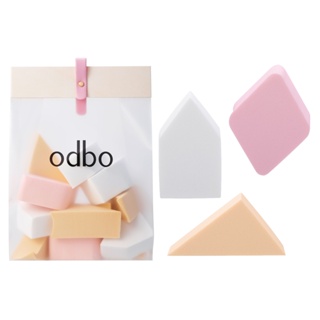 Odbo All In One Sponge #OD8027 : โอดีบีโอ ออล อิน วัน สปอนจ์ ฟองน้ำแต่งหน้า 12 ชิ้น x 1 ถุง alyst