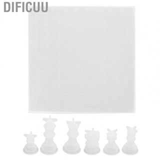 Dificuu Chess Silicone Mold  Strong Chess Molds  for DIY Craft