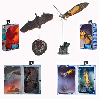 Neca Godzilla King of The Monsters Vs. โมเดลฟิกเกอร์ King Kong Mothra Rodan ขยับได้