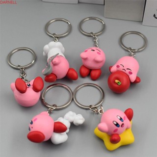 DARNELL พวงกุญแจ จี้ตุ๊กตาการ์ตูน Star Kirby Kawaii น่ารัก สําหรับห้อยกระเป๋า