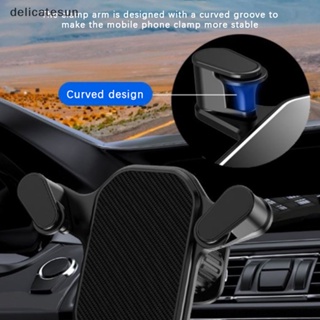 Delicatesun ที่วางโทรศัพท์ในรถยนต์ แบบสากล ขาตั้ง GPS รองรับช่องระบายอากาศในรถยนต์ ดี