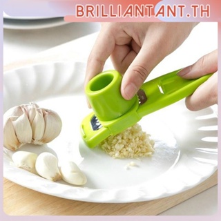 เครื่องบดกระเทียมอเนกประสงค์ Creative Garlic Press Kitchen Garlic Mash Gadgets ครัว Mash Garlic Garlic Mincer bri