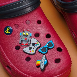 Crocs Jibbitz Pins เกมแพด หลากสีสัน สําหรับรองเท้า DIY