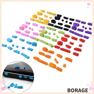 Borage อุปกรณ์เสริมคอมพิวเตอร์ซิลิโคนกันฝุ่น Usb Type-C Port 16 ชิ้น Hdmi Rj45