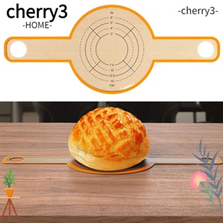 Cherry3 แผ่นซิลิโคน ด้ามจับยาว 8.3 นิ้ว อุปกรณ์เสริม สําหรับเตาอบดัตช์ ขนมปัง 2 ชิ้น