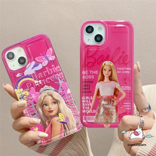 เคสโทรศัพท์มือถือแบบนิ่ม ลายการ์ตูนเจ้าหญิงบาร์บี้ สําหรับ Samsung A12 A34 A14 A04E A13 A54 A50 A23 A04s A03s A53 A04 A20s A03 A31 A11 A04s A51 A02s A52 A21s A30 A32 A20 A22 A71 A30s