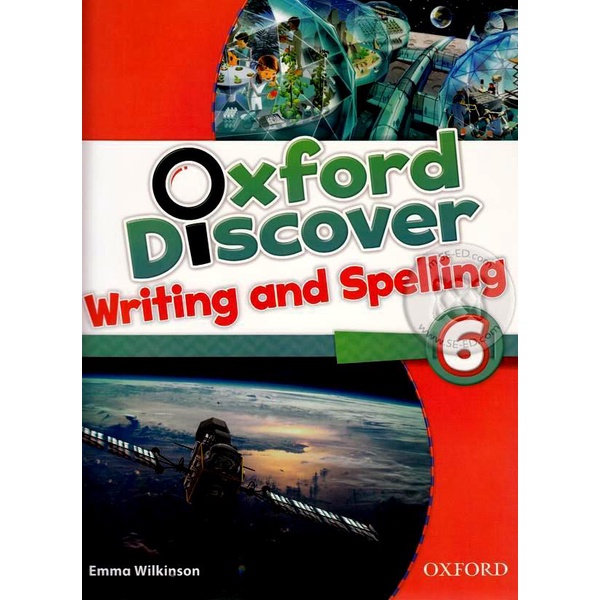 bundanjai-หนังสือเรียนภาษาอังกฤษ-oxford-oxford-discover-6-writing-amp-spelling-book-p