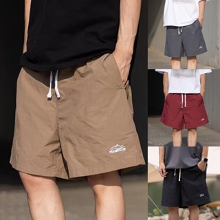 กางเกงขาสั้นผู้ชาย กางเกงขาสั้นลําลอง ทรงหลวม ขนาดใหญ่ แฟชั่นฤดูร้อน สไตล์เกาหลี สําหรับผู้ชาย ไซซ์ M - 3XL