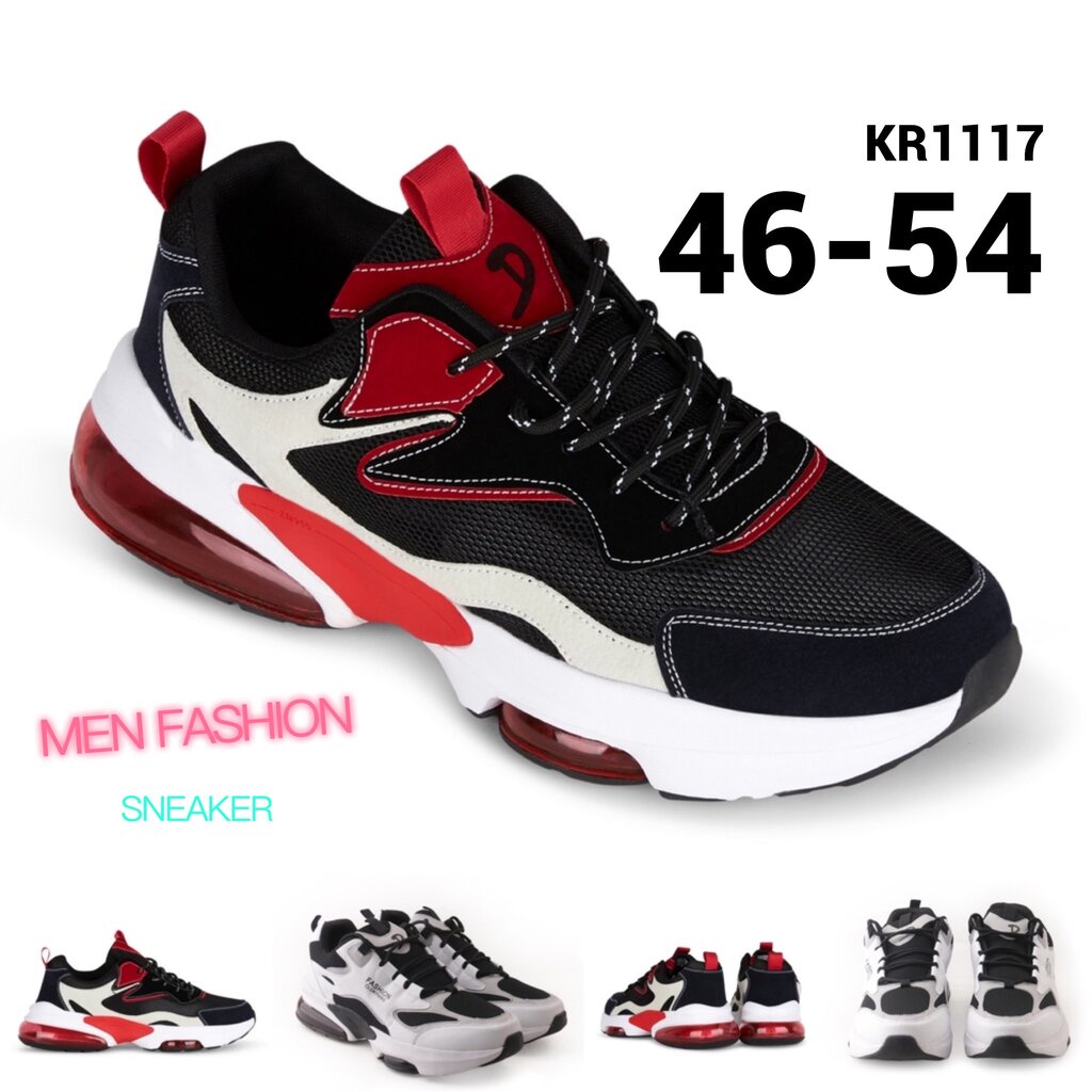 รองเท้าผ้าใบผู้ชายไซส์ใหญ่-46-54-men-fashion-sneaker-kr1117