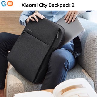 Xiaomi Mijia Backpack 2 Urban กระเป๋าเป้สะพายหลัง 2 ช่อง ใส่แล็ปท็อป คอมพิวเตอร์ได้ กันน้ํา เหมาะกับเดินทาง กลางแจ้ง แฟชั่นสําหรับผู้ชาย และผู้หญิง