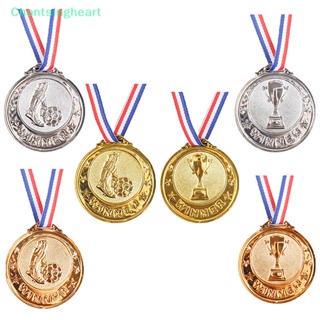 <Chantsingheart> เหรียญรางวัลฟุตบอล รางวัล รางวัล รางวัล รางวัล สีทอง สีเงิน สีบรอนซ์ ของเล่นสําหรับเด็ก ของที่ระลึก ของขวัญ กีฬากลางแจ้ง ลดราคา