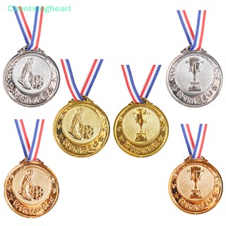 &lt;Chantsingheart&gt; เหรียญรางวัลฟุตบอล รางวัล รางวัล รางวัล รางวัล สีทอง สีเงิน สีบรอนซ์ ของเล่นสําหรับเด็ก ของที่ระลึก ของขวัญ กีฬากลางแจ้ง ลดราคา