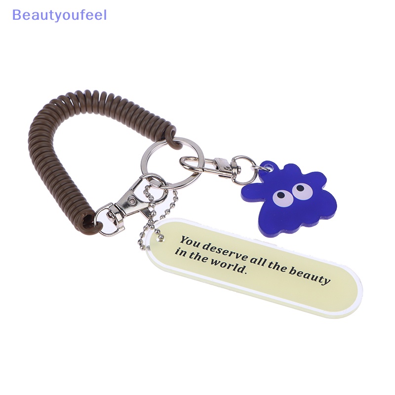 beautyoufeel-พวงกุญแจ-จี้รูปหมียิ้มน่ารัก-สร้างสรรค์-แฟชั่น-สําหรับกระเป๋าเป้สะพายหลัง