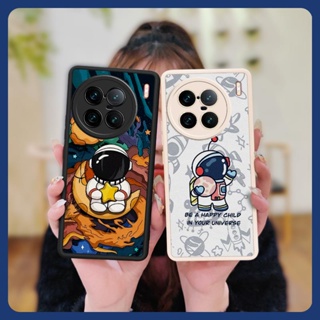cute couple Phone Case For VIVO X90 Pro+ 5G/X90 Pro Plus/V2227A leather soft shell Anti-knock Dirt-resistant simple Cartoon