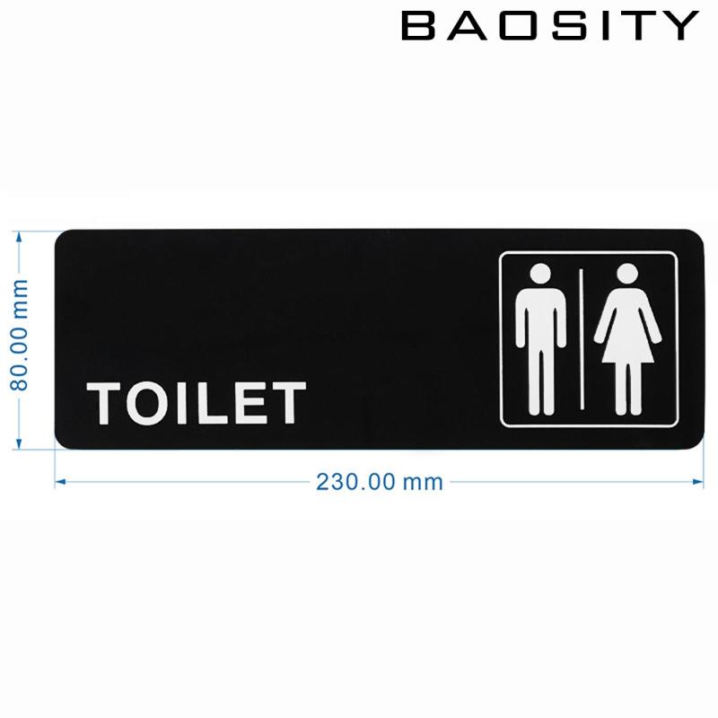 baosity-ป้ายสัญลักษณ์อะคริลิค-ตัวผู้-ตัวเมีย-สําหรับร้านอาหาร-คาเฟ่-โรงแรม