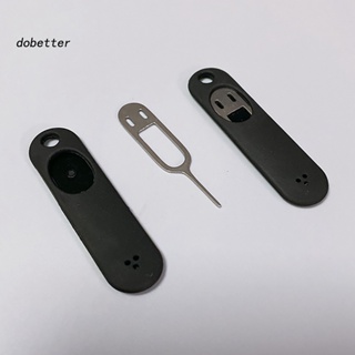 &lt;Dobetter&gt; ถาดใส่ซิมการ์ด สเตนเลส กันสนิม พร้อมเคสซิลิโคน สําหรับโทรศัพท์มือถือ