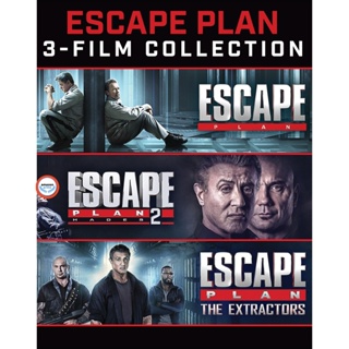 ใหม่! ดีวีดีหนัง Escape Plan เอสเคป แพลน แหกคุกมหาประลัย ภาค 1-3 DVD Master เสียงไทย (เสียง ไทย/อังกฤษ ซับ ไทย/อังกฤษ (