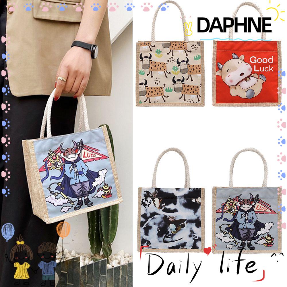 daphne-กระเป๋าถือ-ผ้าแคนวาส-แบบพกพา-สําหรับใส่เหรียญ-โทรศัพท์