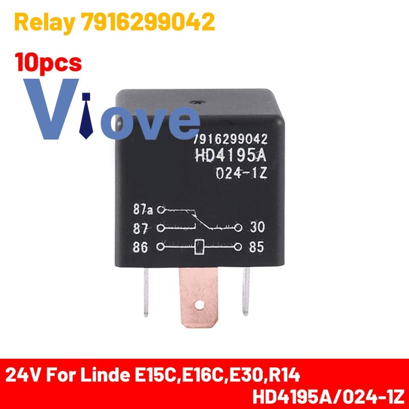 อะไหล่รีเลย์กระพริบ-24v-สําหรับรถยก-7916299042-สําหรับ-linde-e15c-e16c-e30-r14