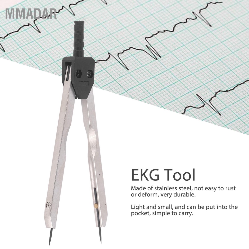 mmadar-คาลิเปอร์-ekg-สแตนเลส-0-2-4-นิ้ว-ไม้บรรทัด-ร่างแบ่ง-เครื่องมือวัดสำหรับการพยาบาล